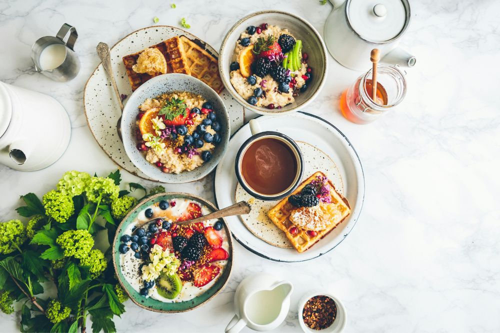 Breakfast food for a large family